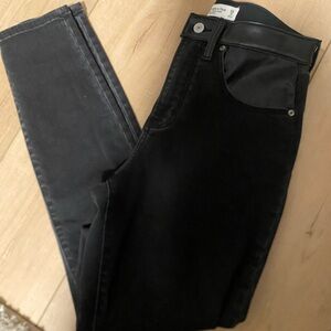 Abercrombie & Fitch two toned skinny jeans size 28L